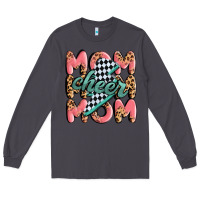 Smoke cheer mom Long Sleeve Tee - MaliasSmallBusiness