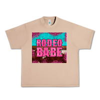 Burro rodeo babe cowhide leopard turquoise Urban Heavy Tee - BarkalooDesign