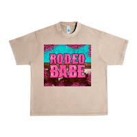 French Oak rodeo babe cowhide leopard turquoise Urban Heavy Tee - BarkalooDesign