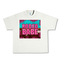 Pistachio rodeo babe cowhide leopard turquoise Urban Heavy Tee - BarkalooDesign