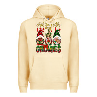 Pina Colada Chillin' with my gnomes Premium Hoodie - NancyCooperArtShop