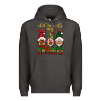 Smoke Chillin' with my gnomes Premium Hoodie - NancyCooperArtShop