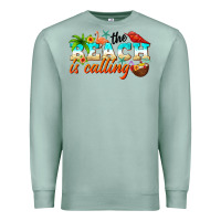 Seafoam the beach is calling Premium Sweatshirt - NancyCooperArtShop