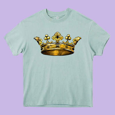 Crown Heavy Core Tee Designed By Barkaloodesign