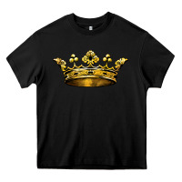 Black crown Heavy Core Tee - BarkalooDesign