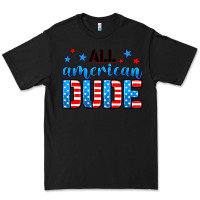 Black All American dude Premium Tee - Neo Western