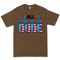 Cacao All American dude Premium Tee - Neo Western