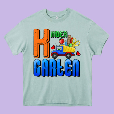 Kindergarten Heavy Core Tee Designed By Ranaportraitstore