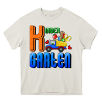 Cream kindergarten Heavy Core Tee - RanaPortraitStore