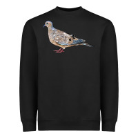 Black American Dove Heavyweight Sweatshirt - LillyAllenDesigns