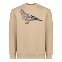 Mushroom American Dove Heavyweight Sweatshirt - LillyAllenDesigns