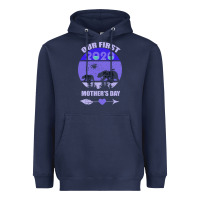 Navy Our First Baby Mama Mother s Day Heavyweight Hoodie - Bettercallsaul
