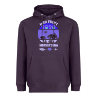 Plum Our First Baby Mama Mother s Day Heavyweight Hoodie - Bettercallsaul
