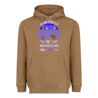 Toasted Coconut Our First Baby Mama Mother s Day Heavyweight Hoodie - Bettercallsaul