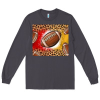 Smoke team color red and gold football Long Sleeve Tee - MaliasSmallBusiness