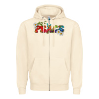 Sandshell Lgbtq Peace With Daisy Zipper Hoodie - BundleAndBundleShop