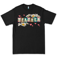 Black daisy teacher Premium Tee - AdoDesignShop