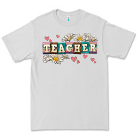 Dove Grey daisy teacher Premium Tee - AdoDesignShop