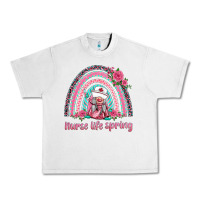 Lunar Rock nurse life spring rainbow Urban Heavy Tee - BarkalooDesign