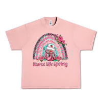 Salmon nurse life spring rainbow Urban Heavy Tee - BarkalooDesign