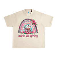 Sandshell nurse life spring rainbow Urban Heavy Tee - BarkalooDesign