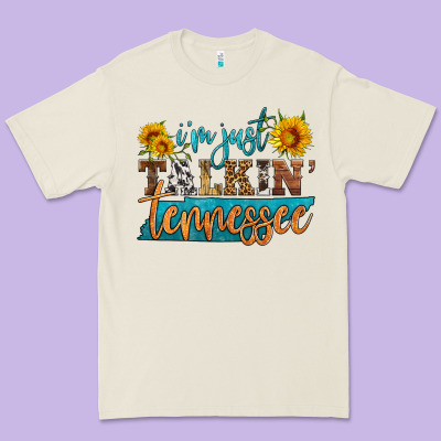 I'm Just Talking Tennessee Premium Tee Designed By Hra Design Shop