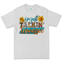Dove Grey i'm just talking tennessee Premium Tee - HRA Design Shop