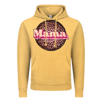 Vintage Mustard mama leopard Vintage Hoodie - JahusDesignShop