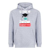 Heather Grey Senior 2020 Quarantined Heavyweight Hoodie - Bettercallsaul