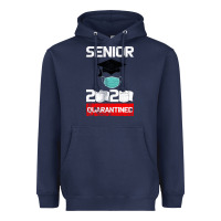 Navy Senior 2020 Quarantined Heavyweight Hoodie - Bettercallsaul