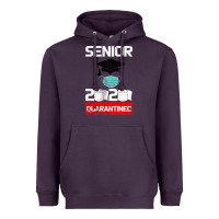 Plum Senior 2020 Quarantined Heavyweight Hoodie - Bettercallsaul