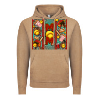 Vintage Coffee softball mom Vintage Hoodie - Jasminsmagicworld