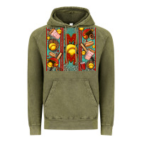 Vintage Olive softball mom Vintage Hoodie - Jasminsmagicworld