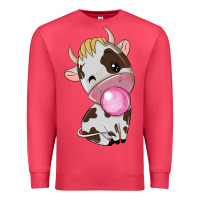 Cardinal cute cow Premium Sweatshirt - texasbilliewilder