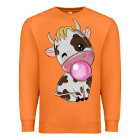 Carrot cute cow Premium Sweatshirt - texasbilliewilder
