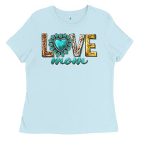 Love Mom Western Ladies Tee | Teevron