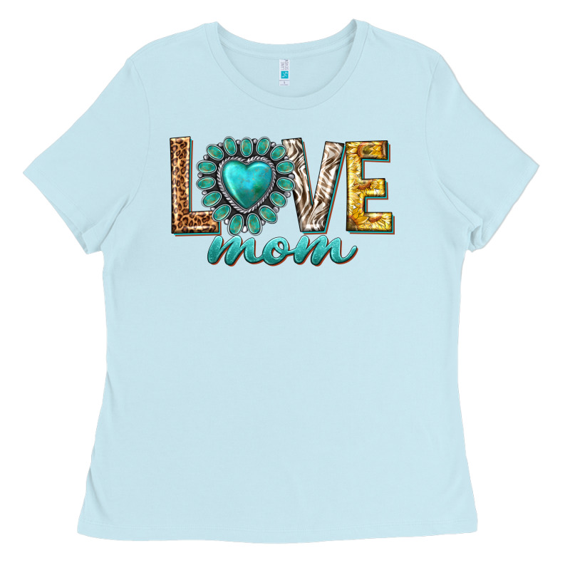 Love Mom Western Ladies Tee by texasbilliewilder | Teevron