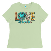Matcha love mom western Ladies Tee - texasbilliewilder