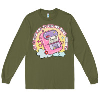 Army Green its a good day to run my small business Long Sleeve Tee - MaliasSmallBusiness