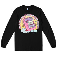 Black its a good day to run my small business Long Sleeve Tee - MaliasSmallBusiness