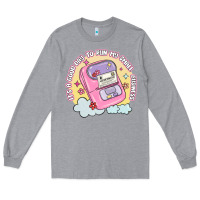 Heather Grey its a good day to run my small business Long Sleeve Tee - MaliasSmallBusiness