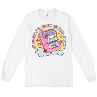 White its a good day to run my small business Long Sleeve Tee - MaliasSmallBusiness