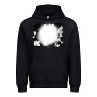 Foreset Green Cowhide Bleached Urban Hoodie - CowCowDesign