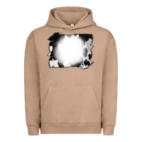 Pigment Burro Cowhide Bleached Urban Hoodie - CowCowDesign