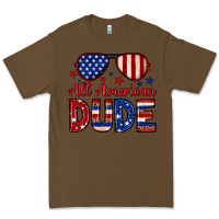 Cacao All American dude Premium Tee - Neo Western