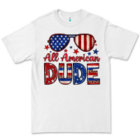 White All American dude Premium Tee - Neo Western