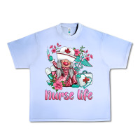 Grape Ice nurse gnomies nurse  life spring Urban Heavy Tee - BarkalooDesign
