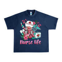 Navy nurse gnomies nurse  life spring Urban Heavy Tee - BarkalooDesign