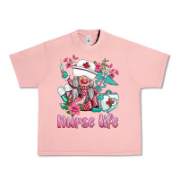 Salmon nurse gnomies nurse  life spring Urban Heavy Tee - BarkalooDesign
