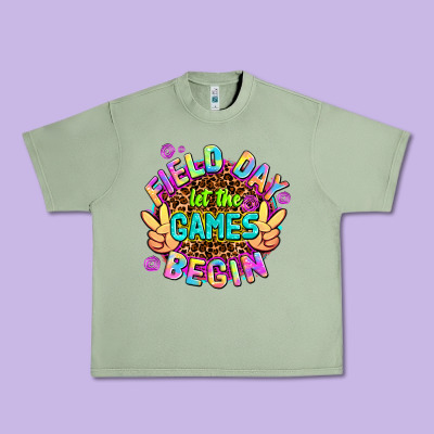 Field Day Let The Games Begin Urban Heavy Tee Designed By Adodesignshop